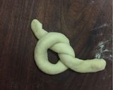 A picture of step 5 of Fluffy spiral donut 🍩 without yeast & egg.