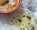 A picture of step 4 of Shahi paneer.