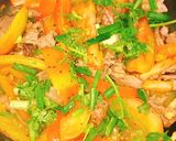 Hình bước làm 4 của món Thịt bò xào cà chua