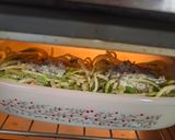 Foto del paso 4 de la receta: Nidos de calabacita rellenos de queso