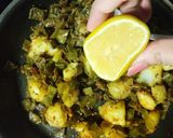 A picture of step 9 of Broad Beans and Potato Curry.