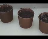 A picture of step 11 of Edible Chocolate Pot Surprise Dessert.