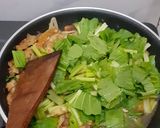 Foto langkah ke 4 dari resep Tumis tempe sawi hijau 🥬🥬🥬.