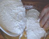 Foto del paso 3 de la receta: Halwa Hilal dulce con forma de media luna/fácil y rápido