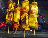 A picture of step 7 of Paneer tikka kababs.