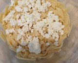 Alföldi sós túrós (Tagliatelle tésztából) recept fázis 3 fotója