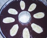 Foto langkah ke 5 dari resep CAKE COKLAT PISANG eggless.