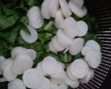 मूली की भुजी (mooli ke bhuji recipe in Hindi) रेसिपी चरण 1 फोटो