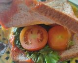 Foto langkah ke 2 dari resep Egg Sandwich Wheat Bread / Roti Gandum Isi Telor.