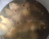 Hình bước làm 2 của món Canh gà hầm dưa hấu non