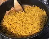 Une image de l'étape 8 de Macaronis au gorgonzola,bacon et tomates cerises façon one pot pasta.