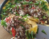 Foto langkah ke 9 dari resep Casserole Kentang Keju tanpa oven.