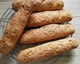 Une image de l'étape 6 de Baguette aux céréales.