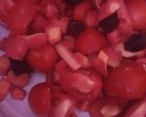 A picture of step 1 of Red veggies soup.