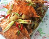 Foto langkah ke 7 dari resep Kepiting Saos Tiram.