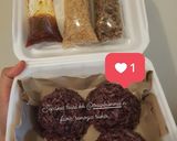 Foto langkah ke 5 dari resep Ketan/Songkolo BAGADANG - MKS + Sambel Terasi.