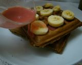 Foto del paso 4 de la receta: Waffles de avena, banana y chocolate
