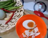 Foto langkah ke 2 dari resep Tumis buncis telur asin.