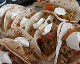 Foto del paso 8 de la receta: Tacos o rapiditas con carne y verdura