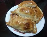 Foto del paso 4 de la receta: Empanadas de choclo con jardinera y aceitunas