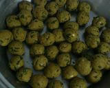 A picture of step 6 of Bajari Methi Chanki.