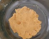 A picture of step 3 of Heart shape Makki ki puri.