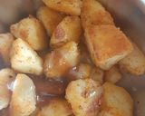 A picture of step 4 of Aloo chaat.