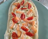 Une image de l'étape 3 de Pizza saumon fumé.