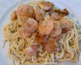 Foto del paso 6 de la receta: Pasta alfredo con camarones y sazón cajun