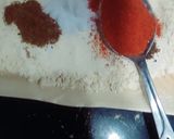 A picture of step 1 of Tawa fry bengan.