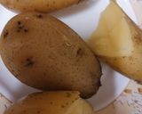 A picture of step 1 of Potato sticks🥔🍠.