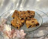 Foto del paso 10 de la receta: 🍒🤍 Brownies de chocolate blanco, cerezas y almendras 🤍🍒 Blondies, el brownie rubio 😅