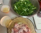 檸檬青江菜炒雞腿的食譜步驟1照片