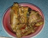 A picture of step 5 of Peppered chicken.