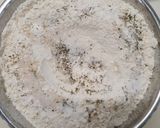 A picture of step 1 of Olives cherry tomatoes Focaccia.