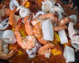 Foto langkah ke 6 dari resep Udang Sotong Bumbu Seafood Simple.