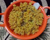 A picture of step 10 of Moong dal Khichdi.