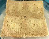 A picture of step 2 of Schezwan Mayo Egg Veg Grilled Sandwich.