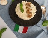 Une image de l'étape 5 de Risotto gorgonzola / champignon au MCC.