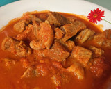 Foto langkah ke 3 dari resep Pangek padeh daging.