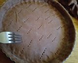 Foto del paso 2 de la receta: Pastafrola de chocolate, con crema ganache, manjar y nueces