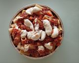 A picture of step 8 of Baked Pasta, Air Fryer Method.