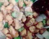 A picture of step 2 of Chicken manchurian.