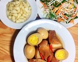 Hình bước làm 3 của món Thịt Kho Trứng (Thịt Kho Tàu)