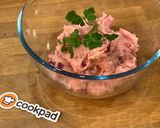 A picture of step 5 of Pink colour beetroot mashed potatoes 💗💗💗.