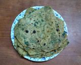 வெந்தயக்கீரை சப்பாத்தி #book ரெசிபி ஸ்டேப் 3 புகைப்படம்