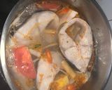 Hình bước làm 4 của món Canh chua cá bóp
