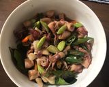 Foto langkah ke 4 dari resep Baby cumi pedas asin + pete.