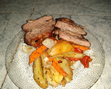 Foto del paso 4 de la receta: Vacío al horno con papas