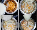 A picture of step 2 of Muskmelon Milkshakes.